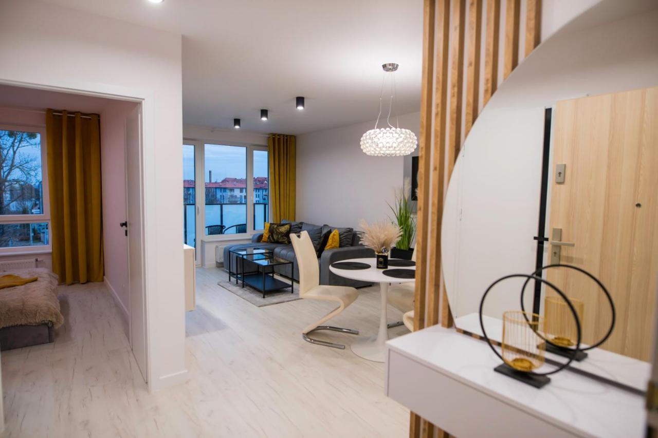 Nowoczesny Apartament Ludova Biskupiec  Kültér fotó